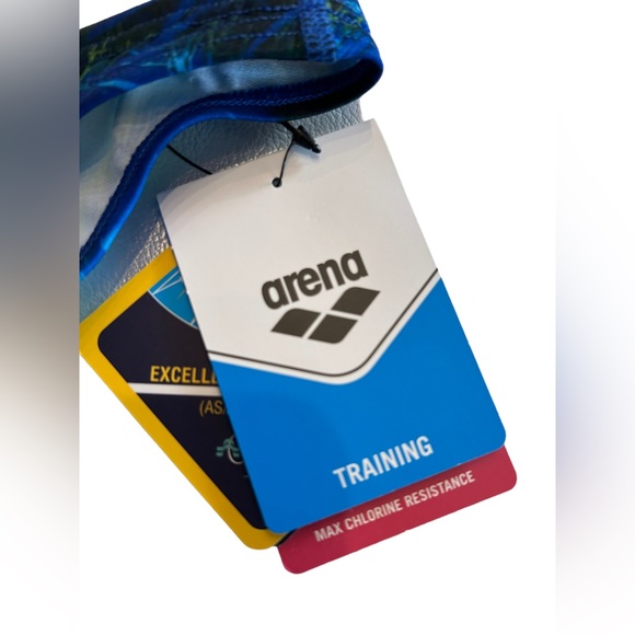 ARENA womens athletic training bikini swim bottoms drawstring front size 32 NWT - Picture 3 of 4